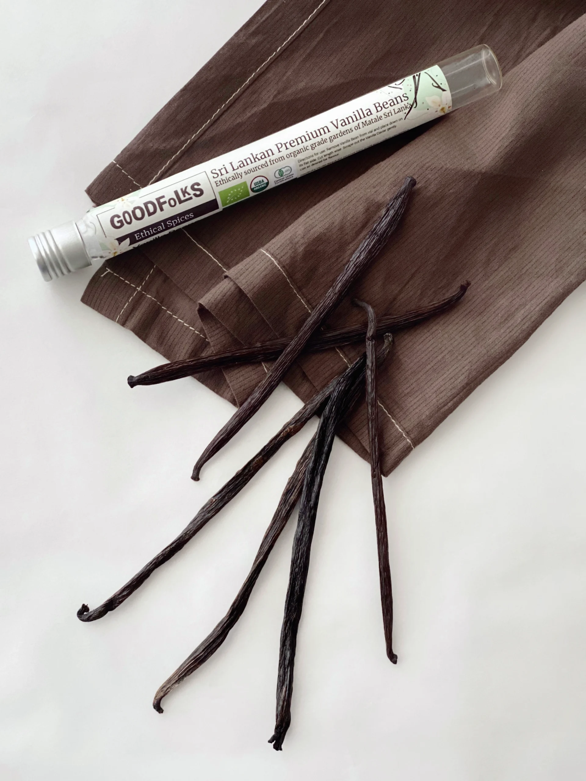 Organic Vanilla Beans Sri Lanka