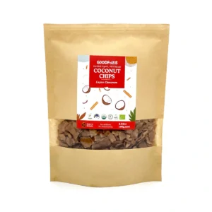 Goodfolks Organic Coconut Chips – Ceylon Cinnamon - Image 1