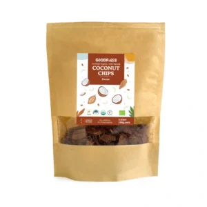 Goodfolks Organic Coconut Chips - Cocoa - Image 1