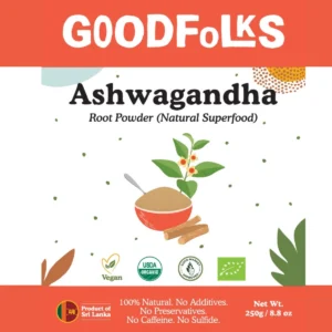 Goodfolks Organic Ashwagandha Root Powder - Image 1