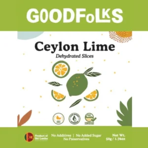 Goodfolks Ceylon Lime Slices – Citrus Wheels - Image 1